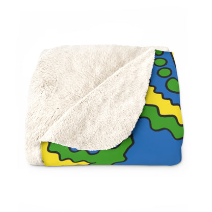 Gabon Retro Paisley Blanket Throw