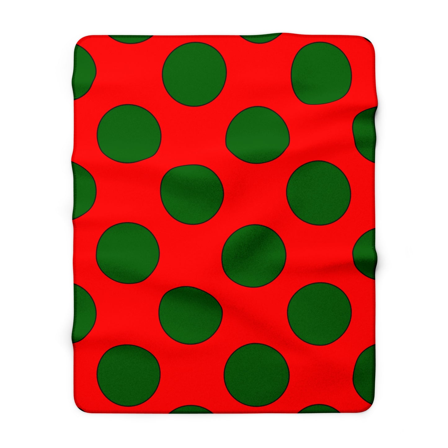 Portugal Retro Polka Dots Blanket Throw
