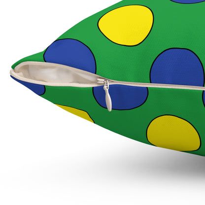 Brazil Retro Polka Dots Cushion Pillow
