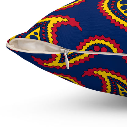 Chad Retro Paisley Cushion Pillow