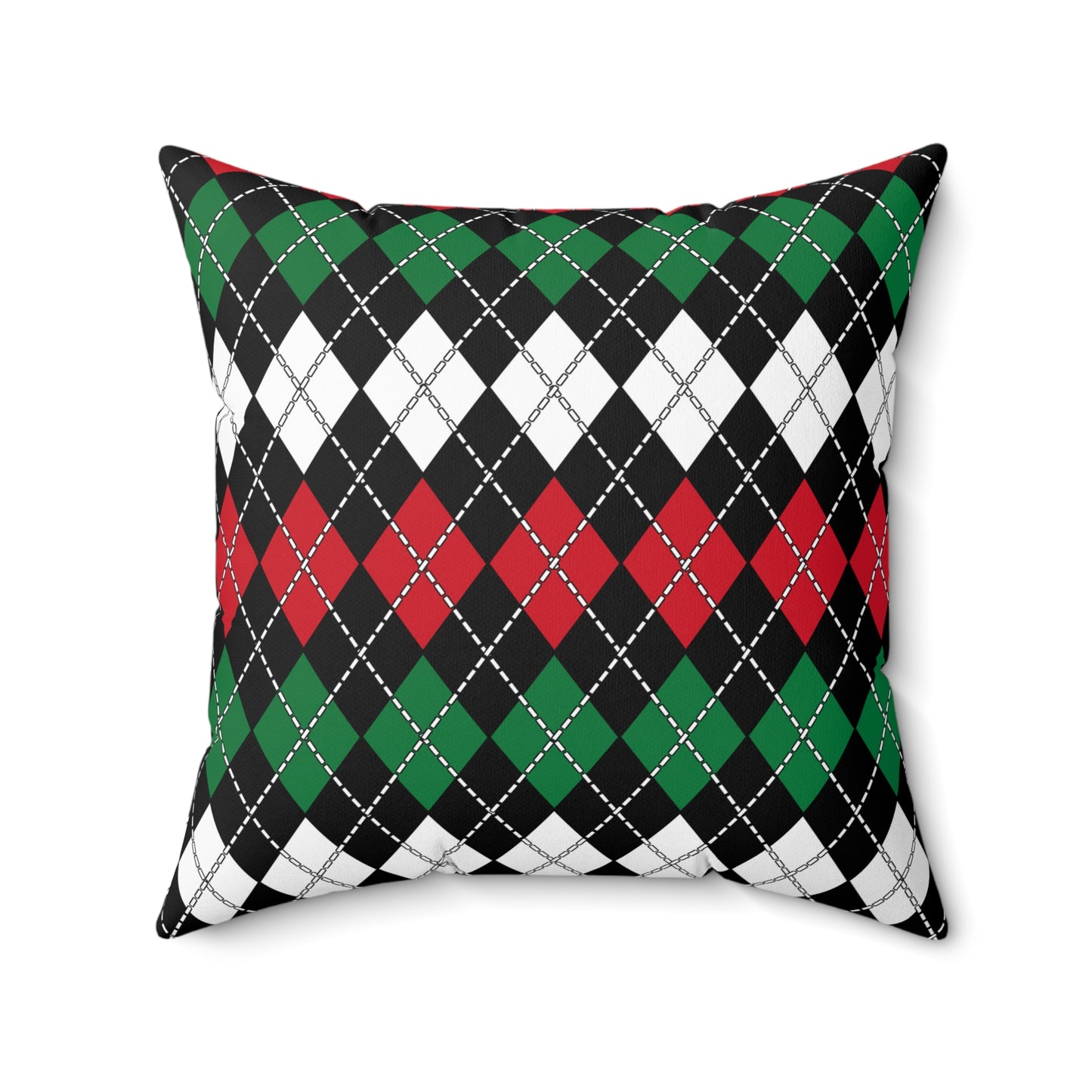 Syria Retro Argyle Cushion Pillow