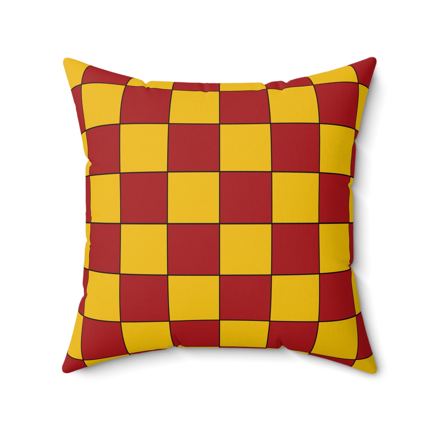 Spain Retro Check Cushion Pillow