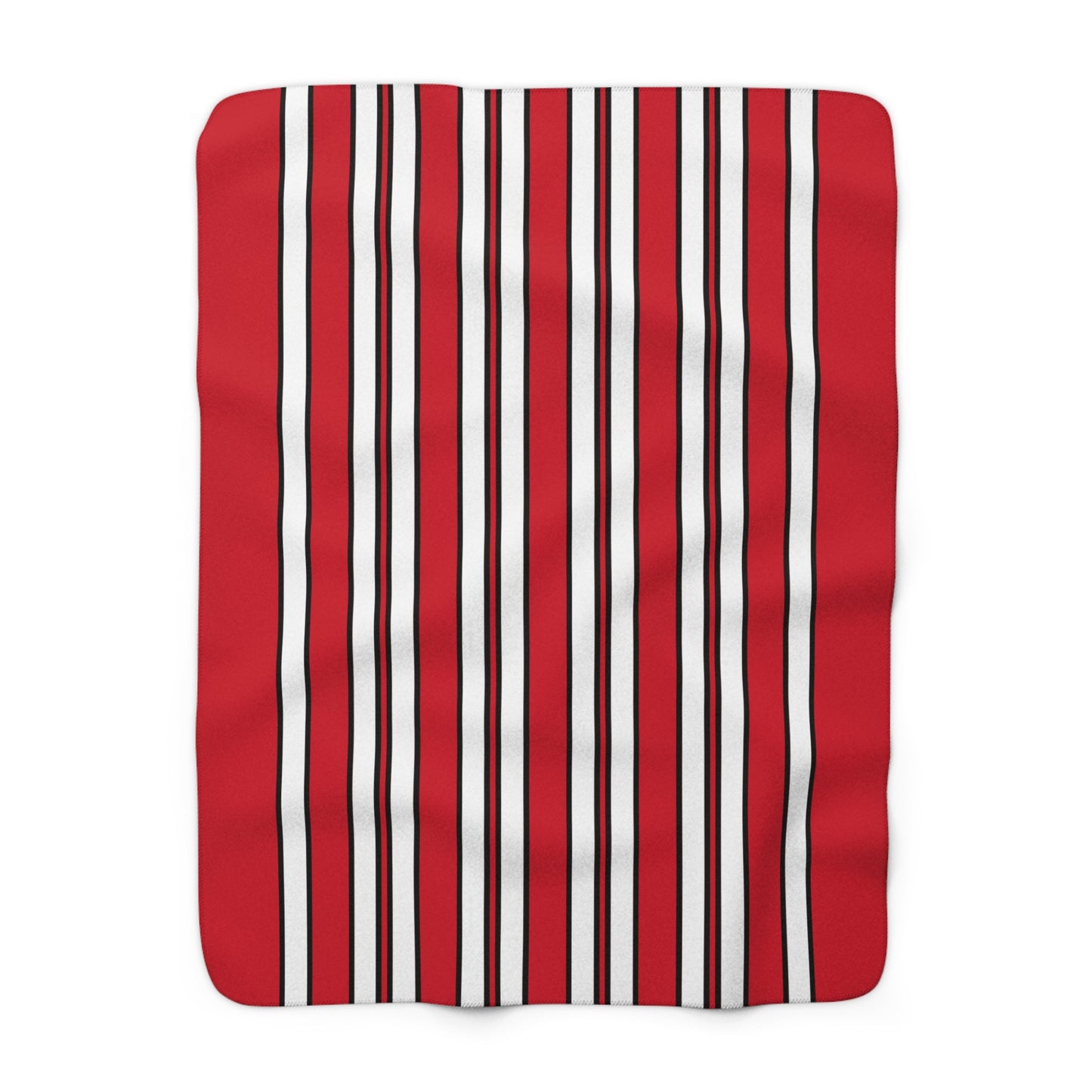 Bahrain Retro Stripes Blanket Throw