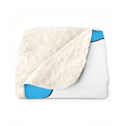 San Marino Retro Polka Dots Blanket Throw