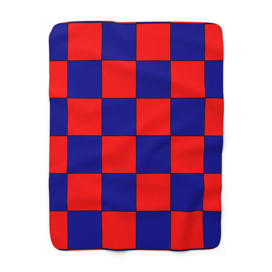 Taiwan Retro Check Blanket Throw