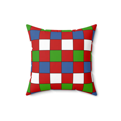 Namibia Retro Check Cushion Pillow