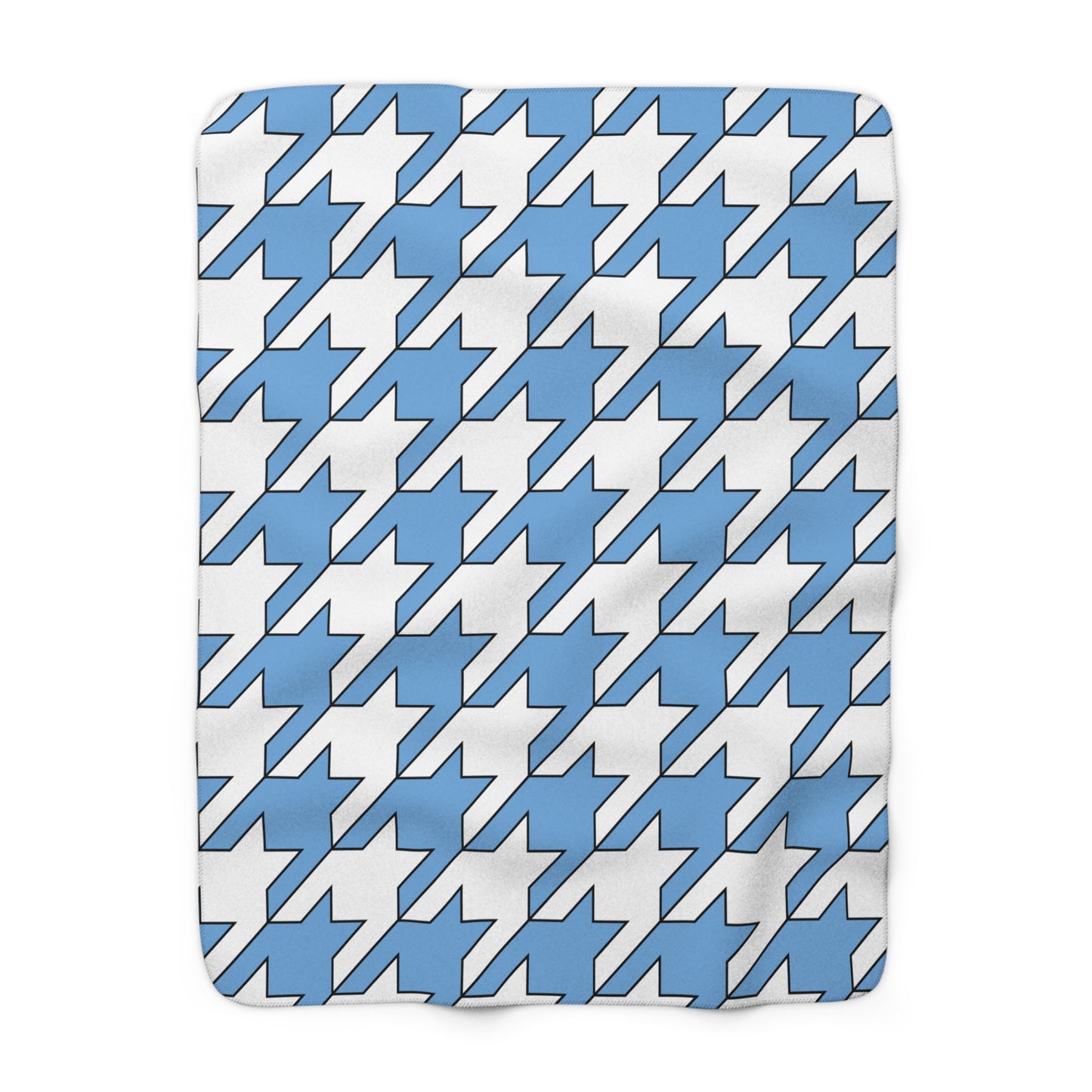 Argentina Retro Houndstooth Blanket Throw