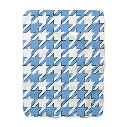 Argentina Retro Houndstooth Blanket Throw