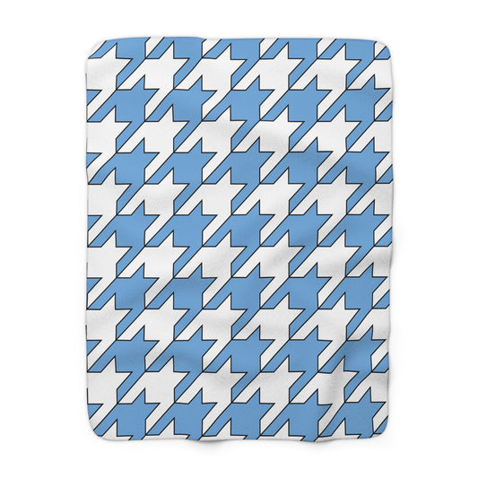 Argentina Retro Houndstooth Blanket Throw