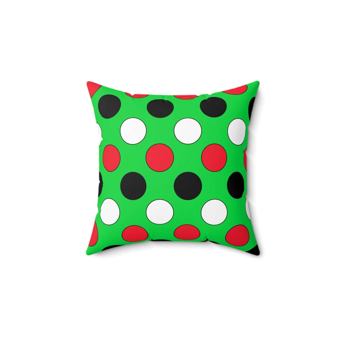 Kuwait Retro Polka Dots Cushion Pillow