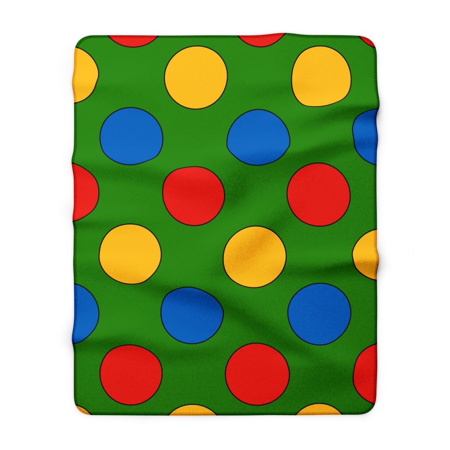 Ethiopia Retro Polka Dots Blanket Throw