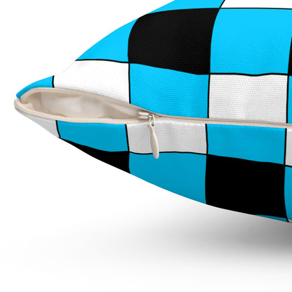 Botswana Retro Check Cushion Pillow