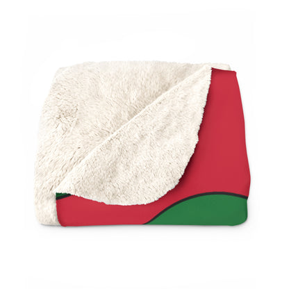 Maldives Retro Polka Dots Blanket Throw