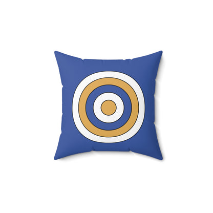 Marshall Islands Retro Target Cushion Pillow