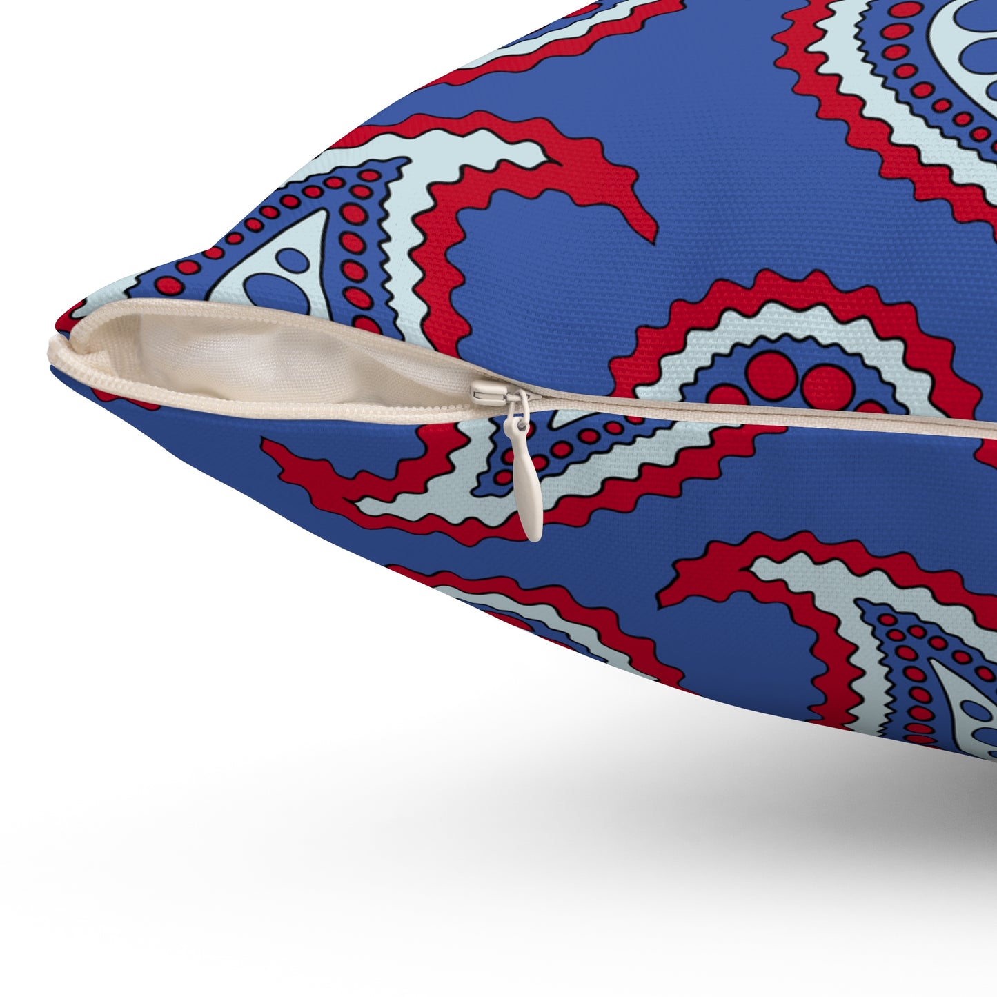 Guam Retro Paisley Cushion Pillow