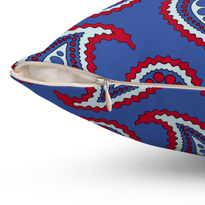 Guam Retro Paisley Cushion Pillow
