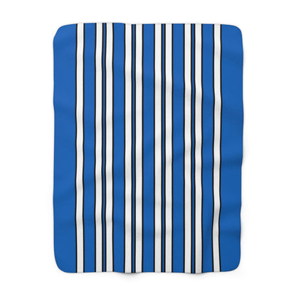 Scotland Retro Stripes Blanket Throw