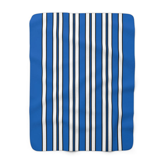 Scotland Retro Stripes Blanket Throw