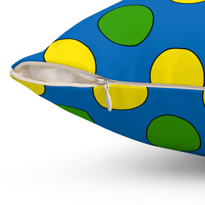 Gabon Retro Polka Dots Cushion Pillow