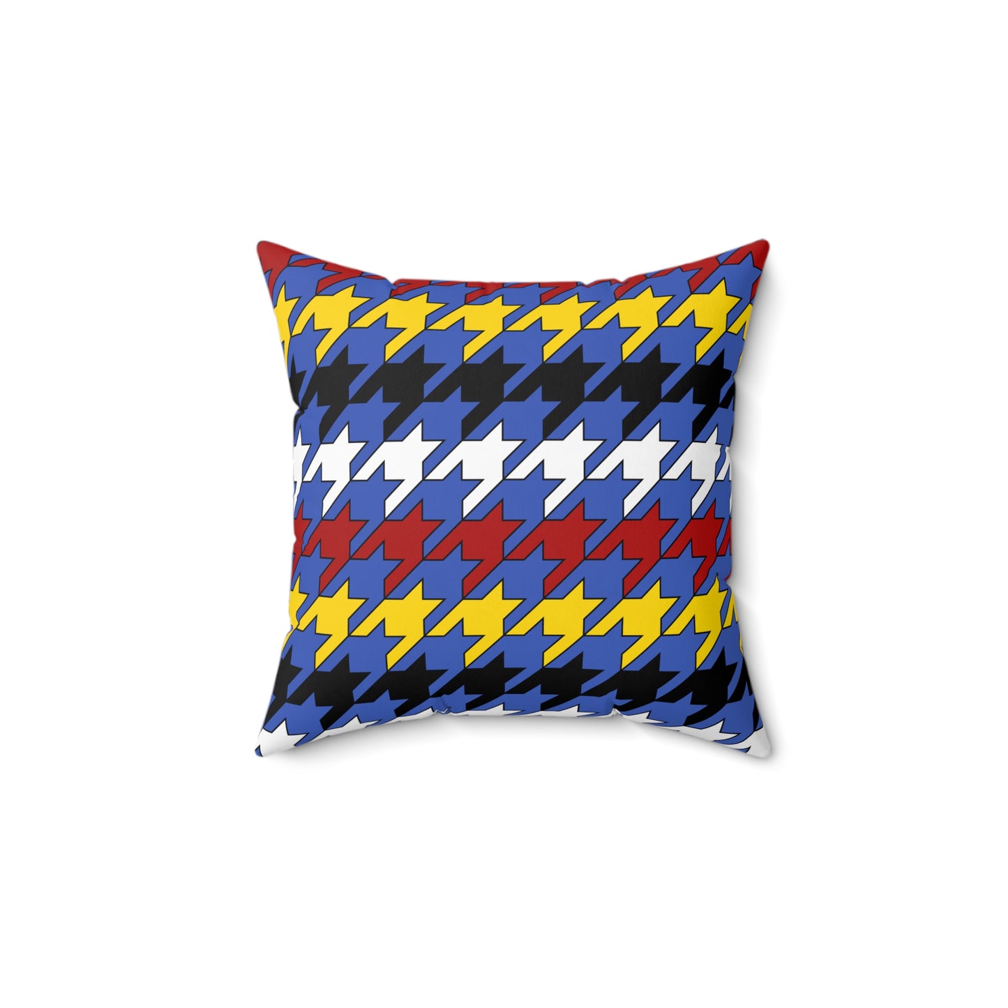 Eswatini Retro Houndstooth Cushion Pillow