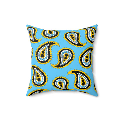 Saint Lucia Retro Paisley Cushion Pillow