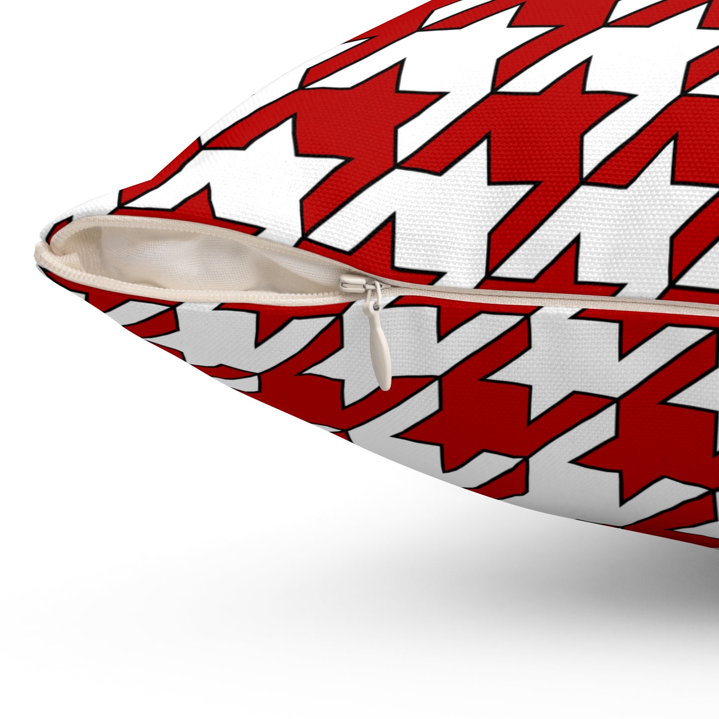 Isle Of Man Retro Houndstooth Cushion Pillow