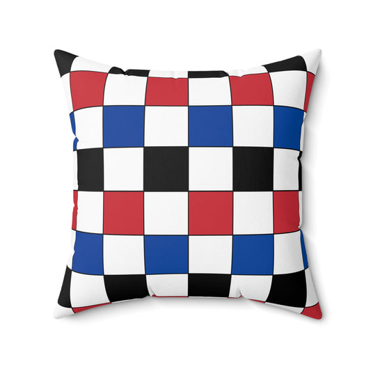 Republic Of Korea Retro Check Cushion Pillow