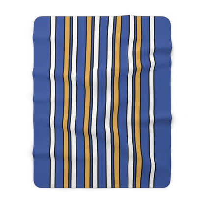 Marshall Islands Retro Stripes Blanket Throw