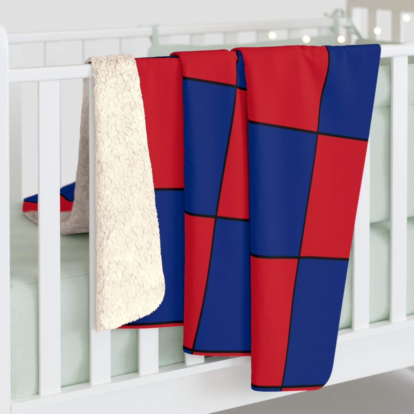 Samoa Retro Check Blanket Throw