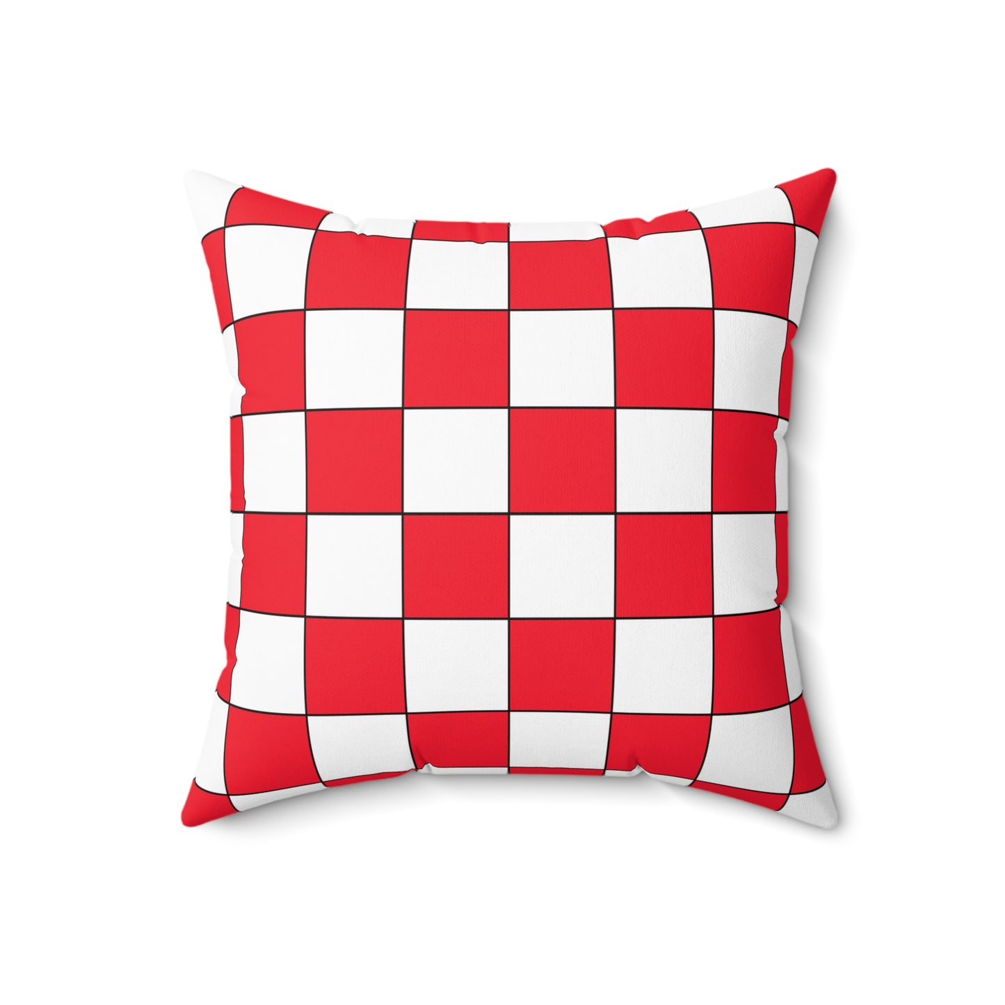Monaco Retro Check Cushion Pillow