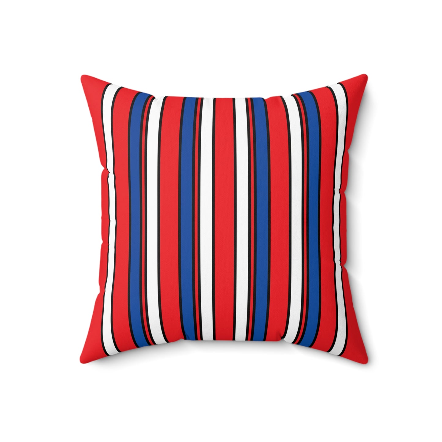 Slovakia Retro Stripes Cushion Pillow