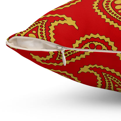 Montenegro Retro Paisley Cushion Pillow