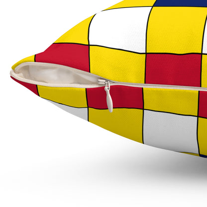 Niue Retro Check Cushion Pillow