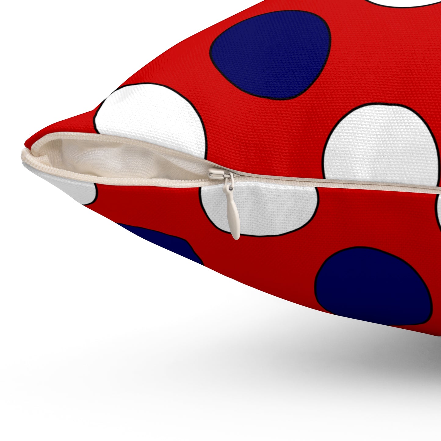 Nepal Retro Polka Dots Cushion Pillow