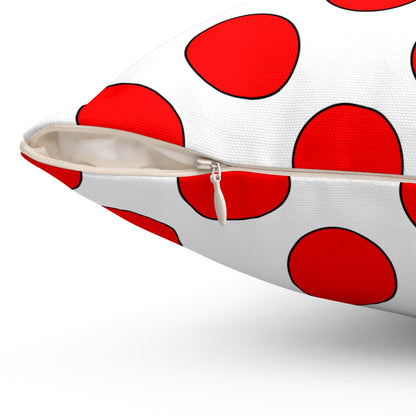 Georgia Retro Polka Dots Cushion Pillow