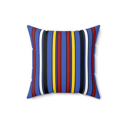 Eswatini Retro Stripes Cushion Pillow