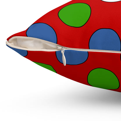 Namibia Retro Polka Dots Cushion Pillow