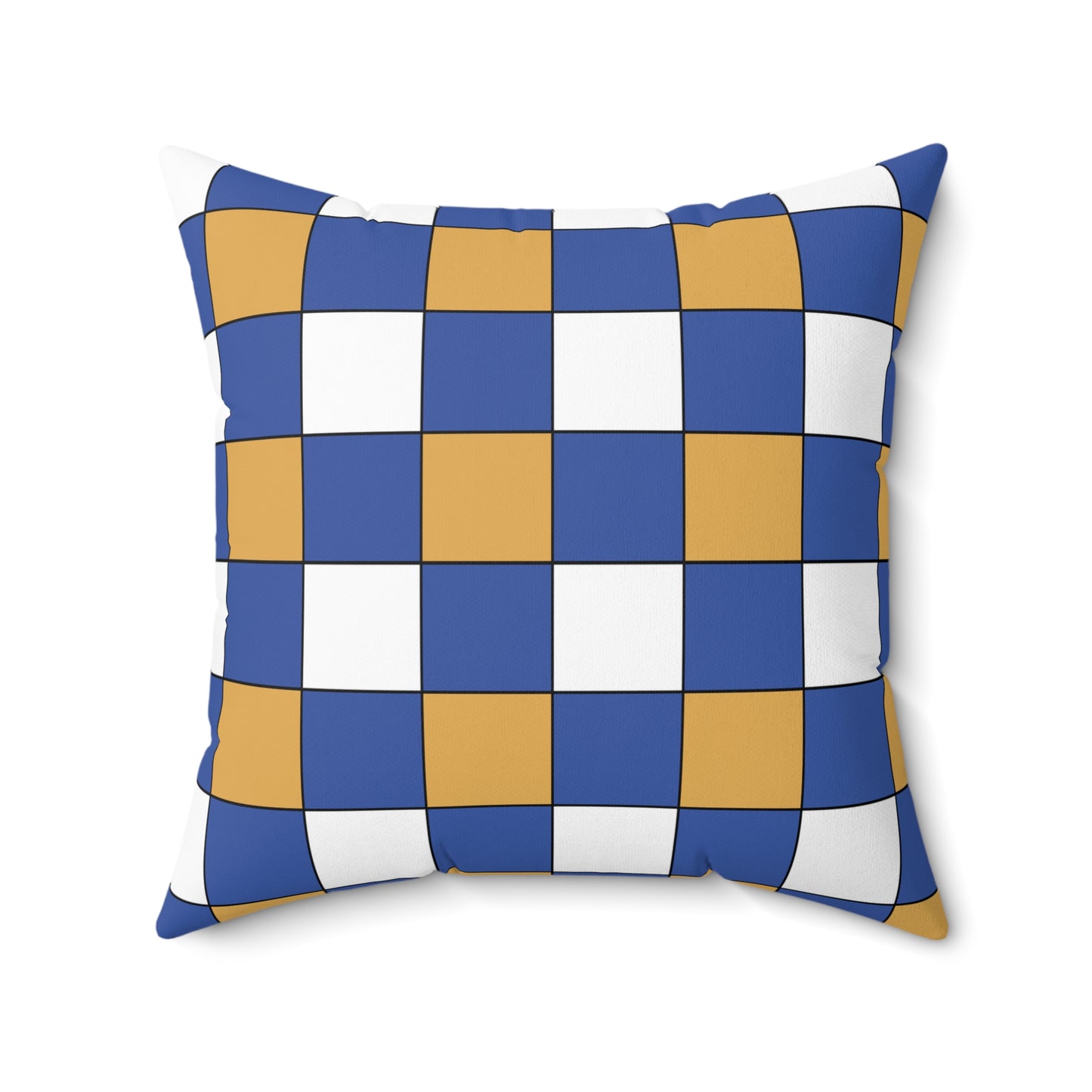 Marshall Islands Retro Check Cushion Pillow
