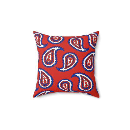 Paraguay Retro Paisley Cushion Pillow