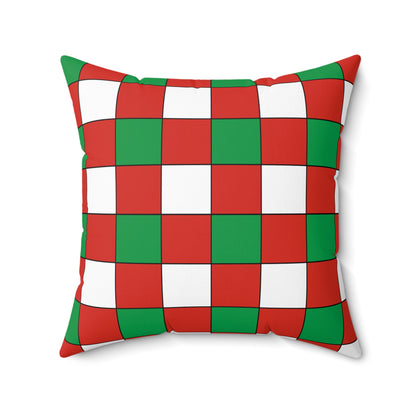 Pais Vasco Retro Check Cushion Pillow