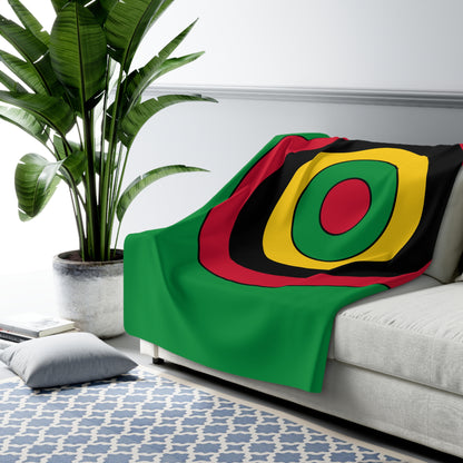 Vanuatu Retro Target Blanket Throw