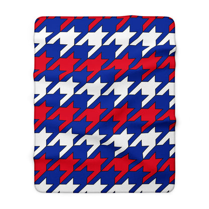 Cambodia Retro Houndstooth Blanket Throw