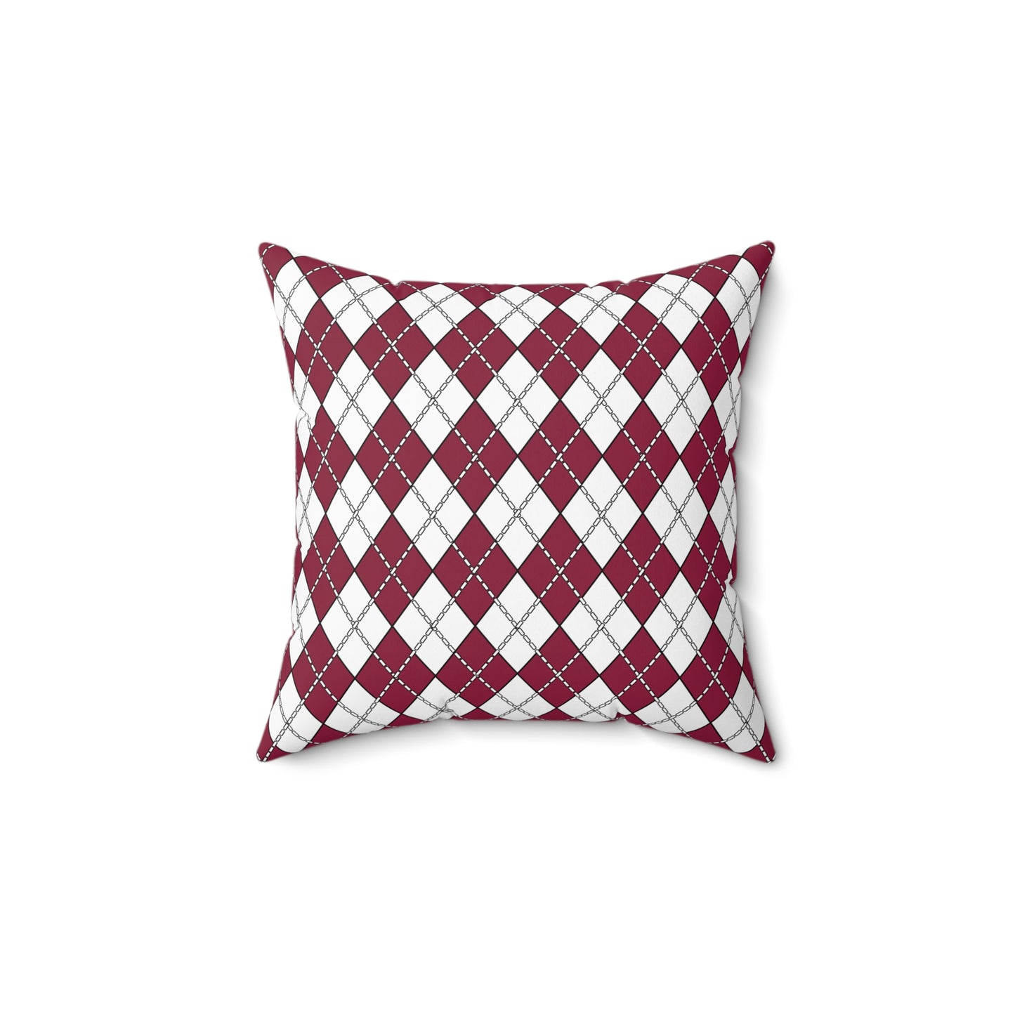 Qatar Retro Argyle Cushion Pillow