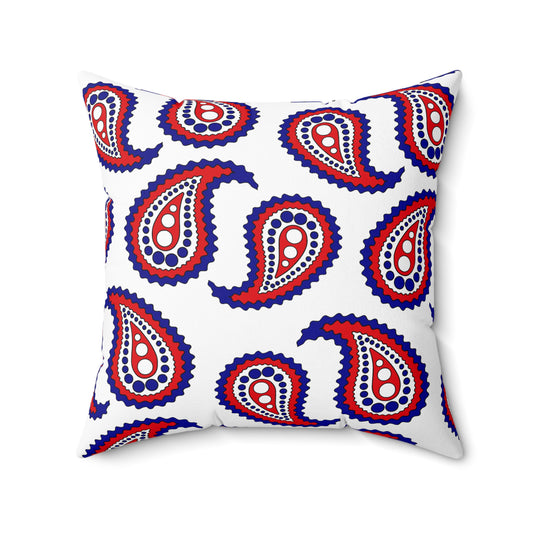 France Retro Paisley Cushion Pillow