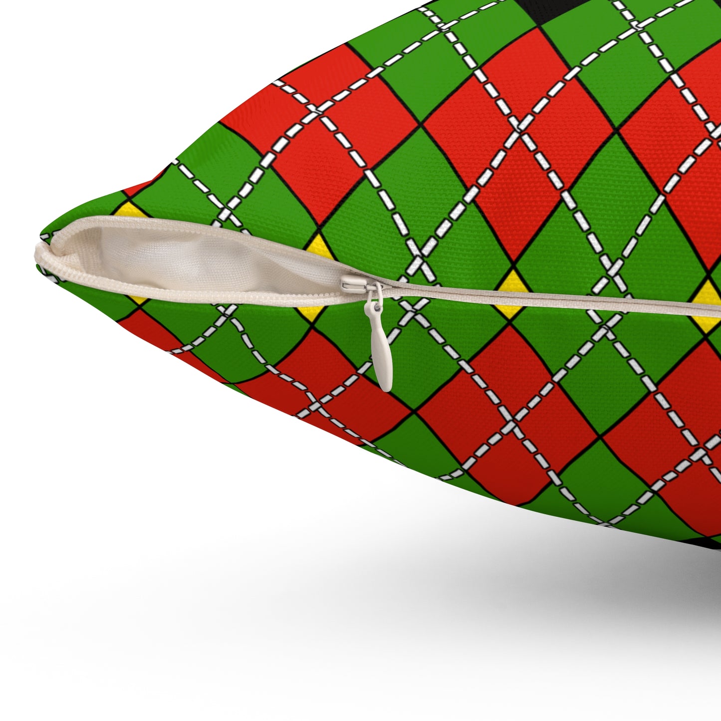 Guyana Retro Argyle Cushion Pillow