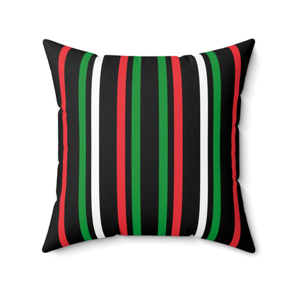 Palestine Retro Stripes Cushion Pillow