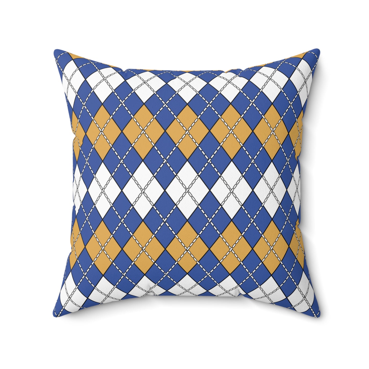Marshall Islands Retro Argyle Cushion Pillow