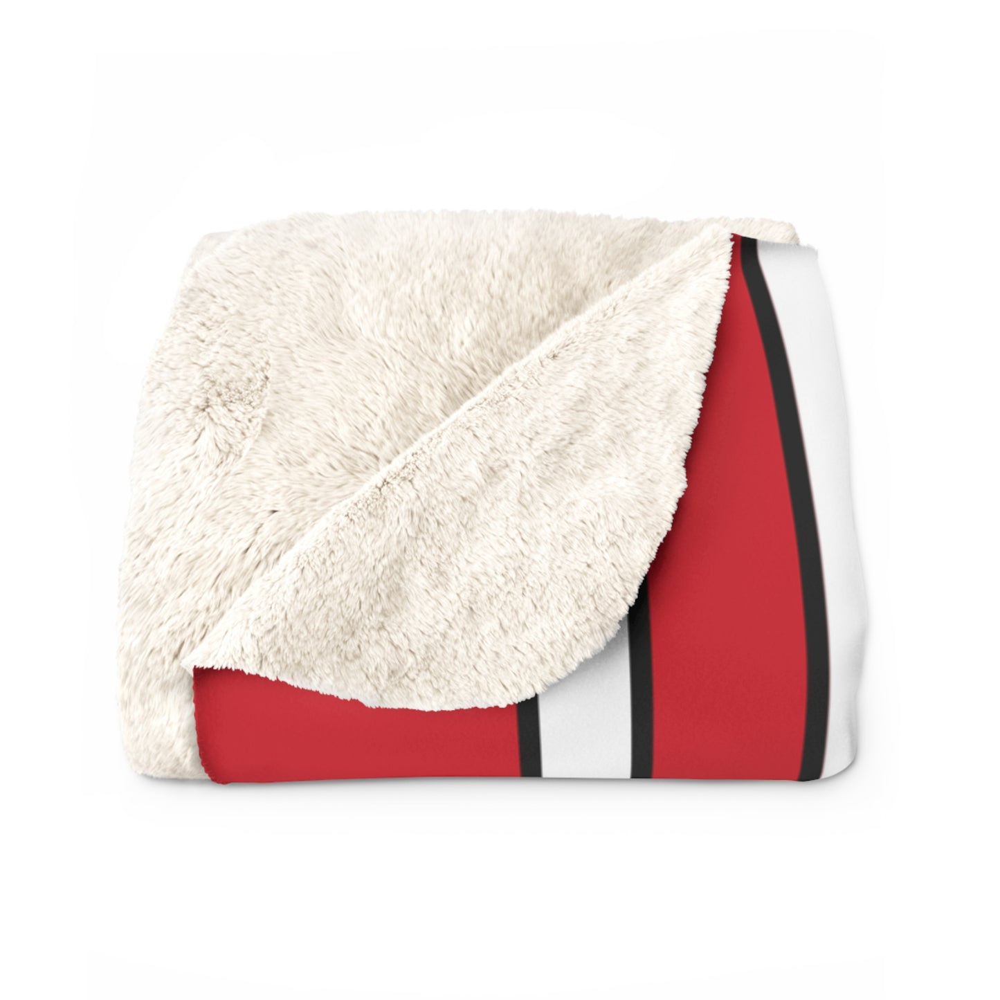 Bahrain Retro Stripes Blanket Throw