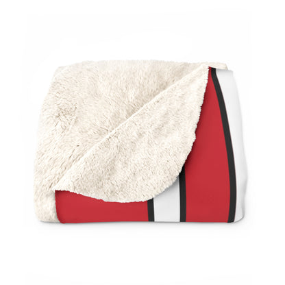 Bahrain Retro Stripes Blanket Throw
