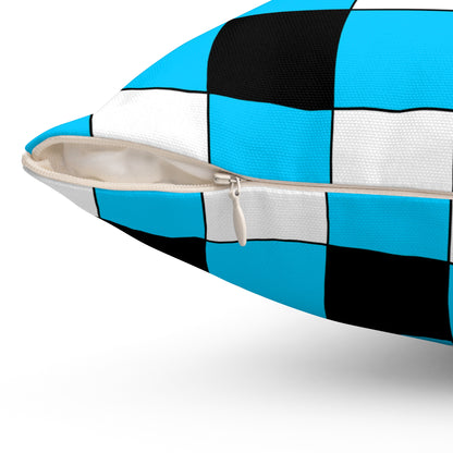 Botswana Retro Check Cushion Pillow